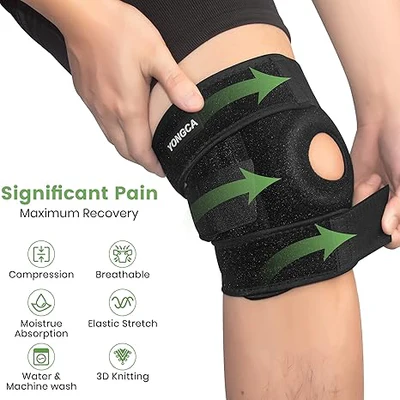 Adjustable Knee Cap Support Kneepad Adjustable Sports Leg Knee Brace Wrap Knee Protector